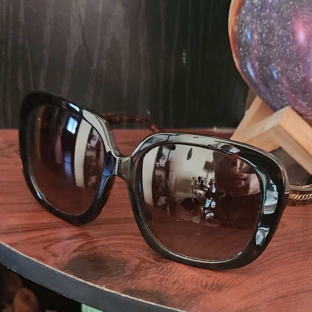 Coach Tortoise Shell Sunglasses
